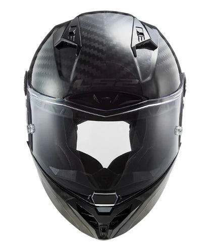 LS2 FF805 THUNDER CARBON GP SOLID GLOSS (FIM Certified)