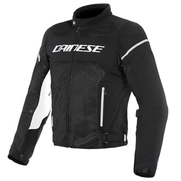 DAINESE AIR FRAME D1 TEX JACKET BLACK/BLACK/WHITE