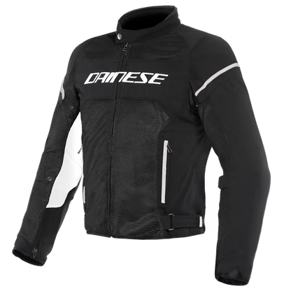 DAINESE AIR FRAME D1 TEX JACKET BLACK/BLACK/WHITE