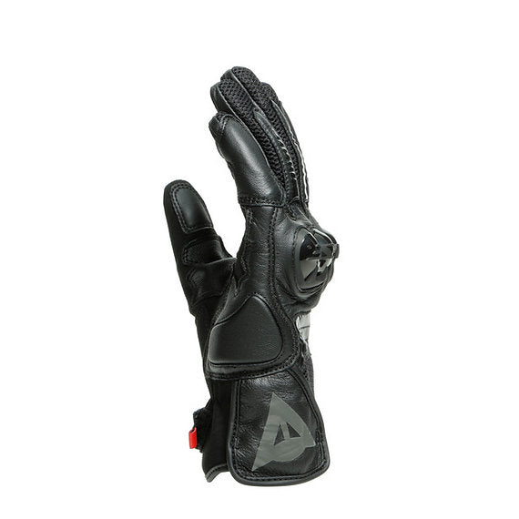 DAINESE MIG 3 LEATHER GLOVES - BLACK/BLACK