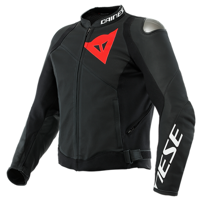 DAINESE SPORTIVA LEATHER JACKET – BLACK-MATT
