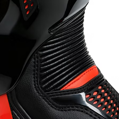 DAINESE TORQUE 3 BOOTS BLACK/ FLURO RED