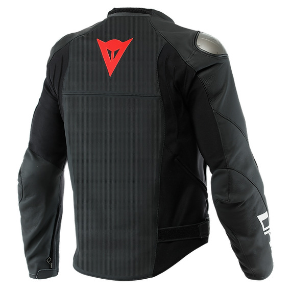 DAINESE SPORTIVA LEATHER JACKET – BLACK-MATT