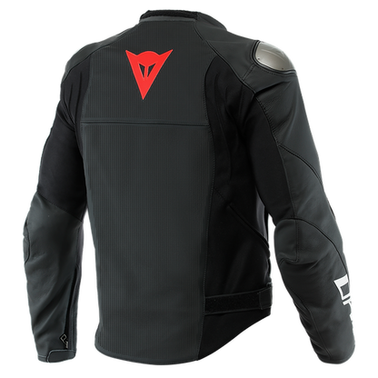 DAINESE SPORTIVA LEATHER JACKET – BLACK-MATT