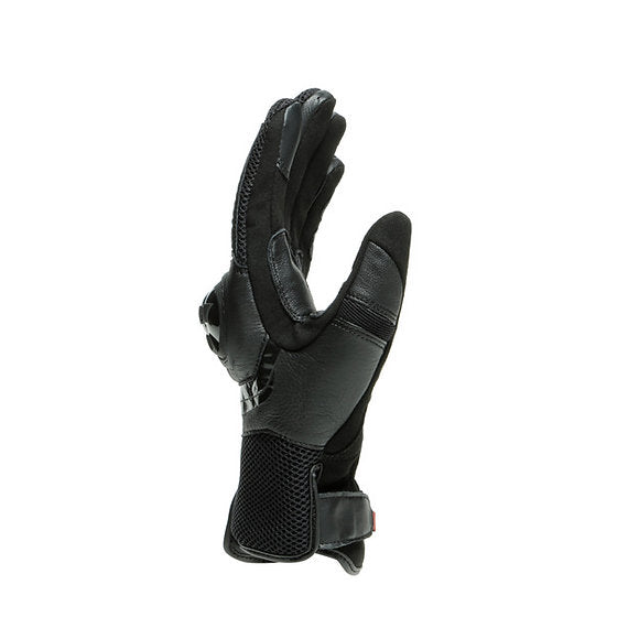 DAINESE MIG 3 LEATHER GLOVES - BLACK/BLACK