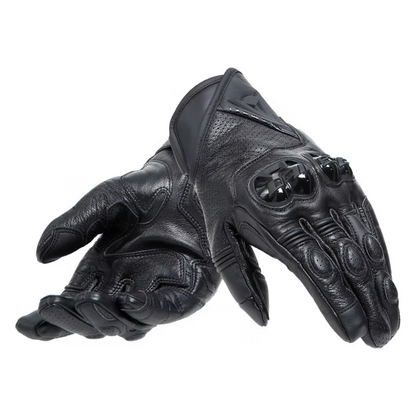 DAINESE BLACKSHAPE MOTORCYCLE GLOVES - BLACK/BLACK