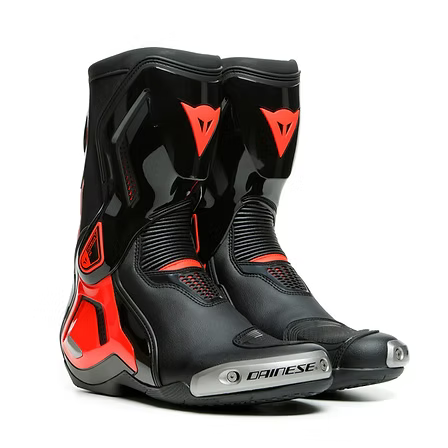 DAINESE TORQUE 3 BOOTS BLACK/ FLURO RED