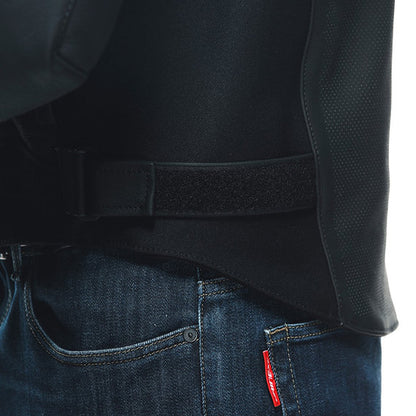 DAINESE SPORTIVA LEATHER JACKET – BLACK-MATT