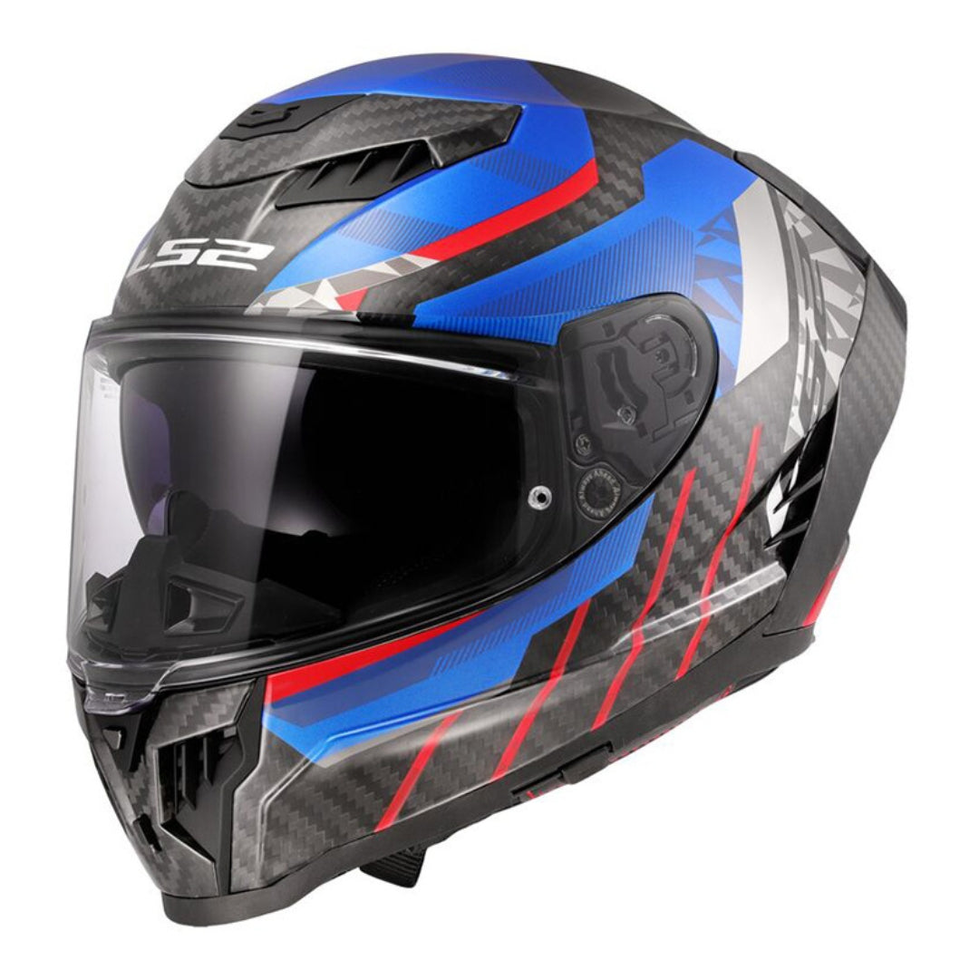 LS2 FF807 DRAGON CARBON TRAX GLOSS