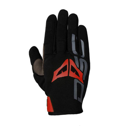 DSG ALPHA AIR RIDING GLOVES BLACK RED