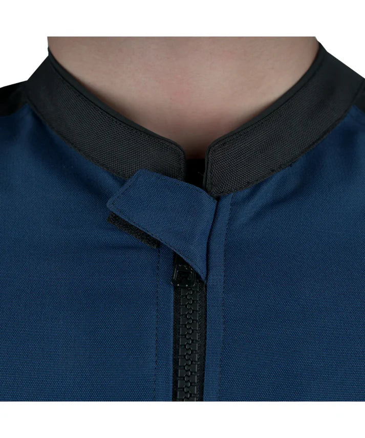 DSG APEX V2 RIDING JACKET BLACK BLUE YELLOW FLUO