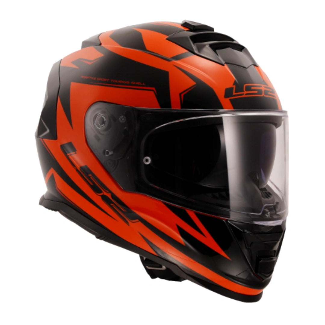 LS2 FF800 STORM II ATOMIK BLACK ORANGE