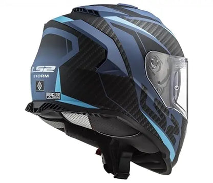 LS2 FF800 STORM II RACER BLUE TITANIUM