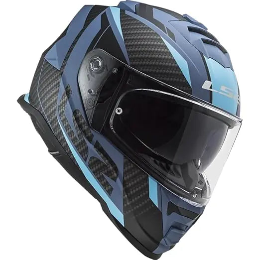 LS2 FF800 STORM II RACER BLUE TITANIUM