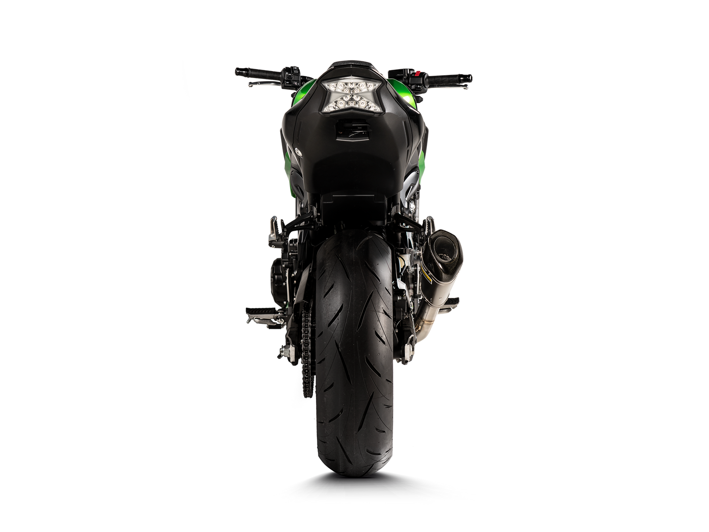 Akrapovic  Slip-On Line (Titanium) for Kawasaki  Z900 2020-2024