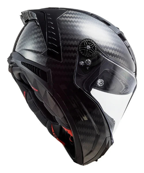 LS2 FF805 THUNDER CARBON GP SOLID GLOSS (FIM Certified)