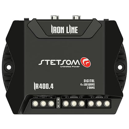 STETSOM IRON LINE 4 CHANNEL AMPLIFIER – IR 400.4