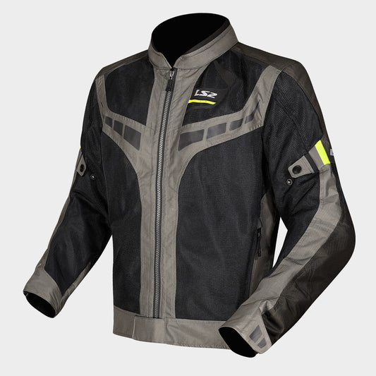 LS2 GARDA AIR MAN JACKET GREEN BLACK