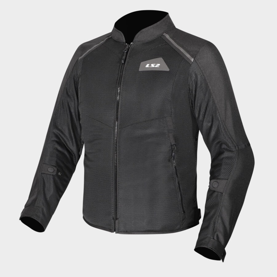 LS2 BREEZE MAN JACKET BLACK BLACK