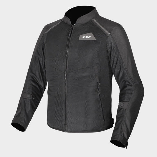 LS2 BREEZE MAN JACKET BLACK BLACK