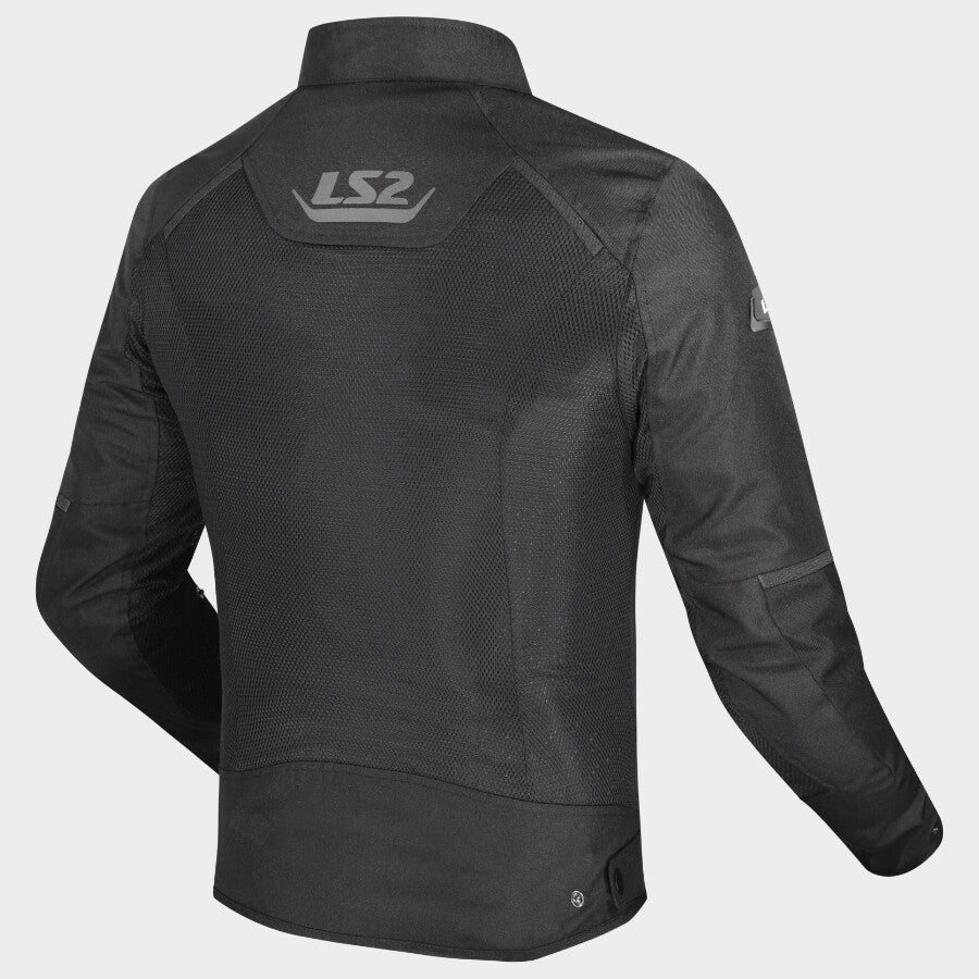 LS2 BREEZE MAN JACKET BLACK BLACK