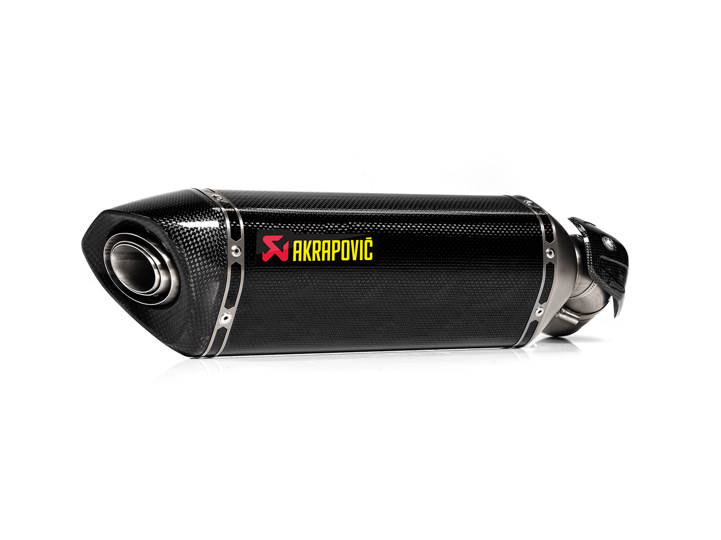 AKRAPOVIC SLIP-ON LINE (CARBON) FOR KAWASAKI NINJA 1000SX 2020 -2024