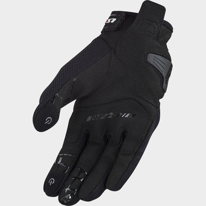 LS2 DART II GLOVES BLACK