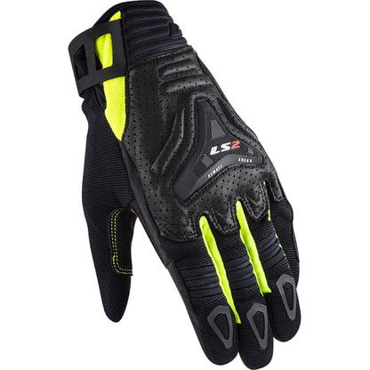 LS2 ALL TERRAIN BLACK HI-VIZ GREEN