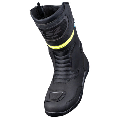 LS2 GOBY MAN BOOTS WATERPROOF BLACK H-V YELLOW