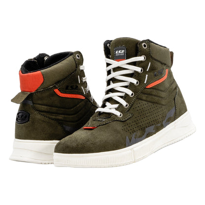 LS2 CHROME MAN BOOTS 2 GREEN