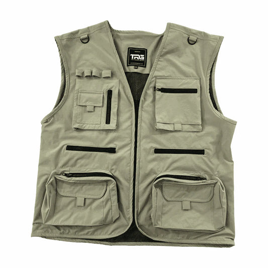 TACTICAL UTILITY RIDING VEST - LIGHT SEA GREEN