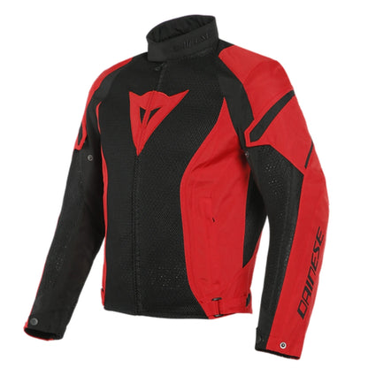 Dainese Air Crono 2 Tex Jacket-Black/Lava-Red