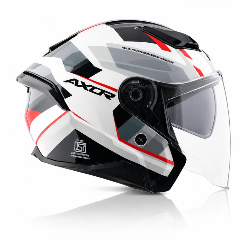 AXOR KYLO RAY HELMET WHITE RED