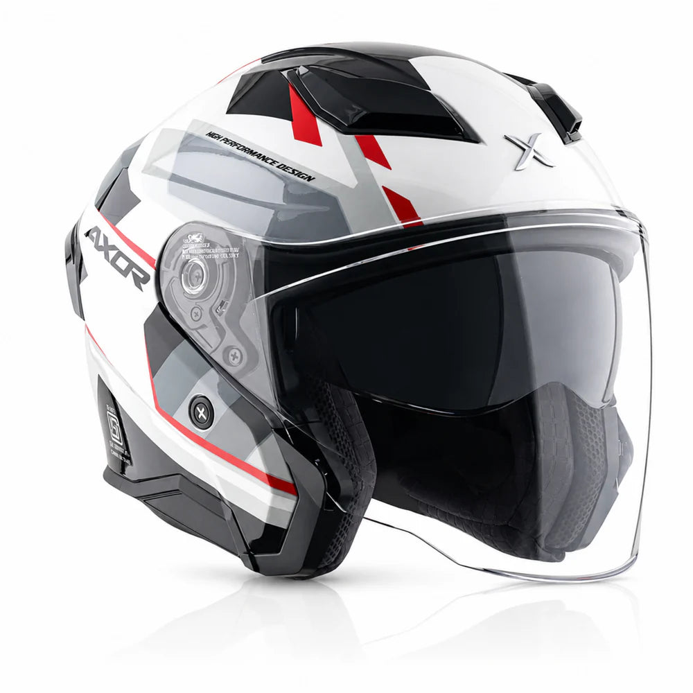 AXOR KYLO RAY HELMET WHITE RED