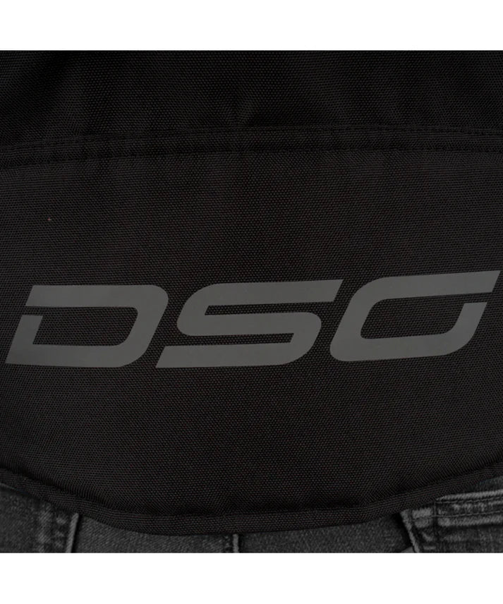 DSG APEX V2 RIDING JACKET BLACK GREY RACING RED