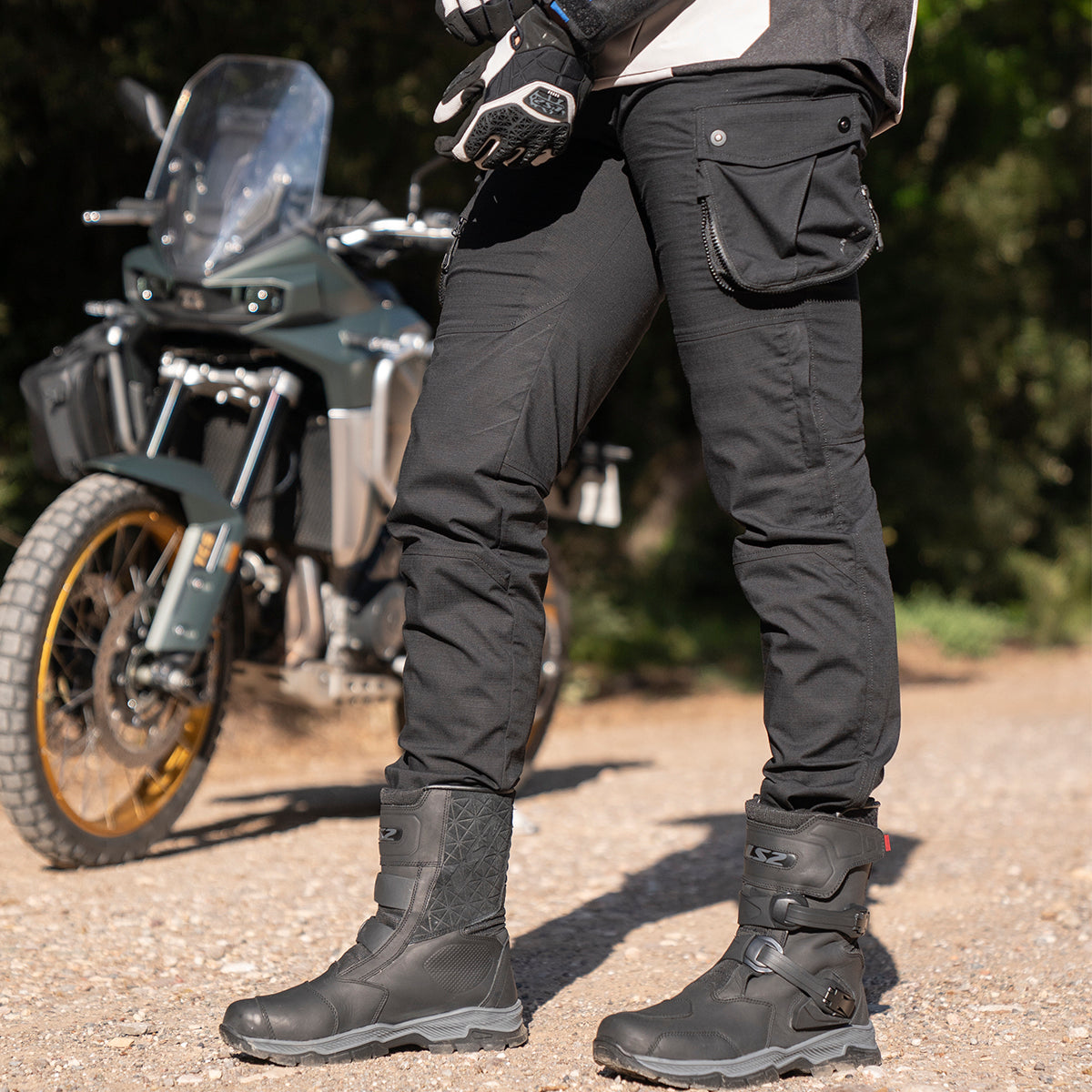 LS2 COAST MAN RIDING PANT SAND BROWN