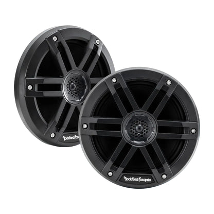 ROCKFORD FOSGATE M0 6.5" MARINE GRADE SPEAKERS (PR) – BLACK