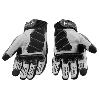 AXOR AIR STREAM RIDING GLOVES BLACK GREY