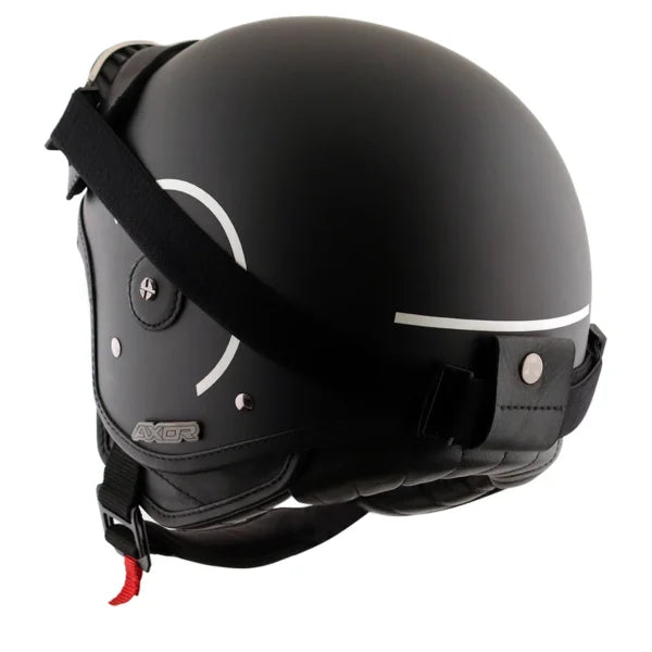AXOR ALBERTO HELMET GLITZ BLACK WITH SILVER LINING