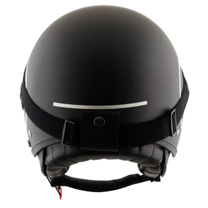 AXOR ALBERTO HELMET GLITZ BLACK WITH SILVER LINING