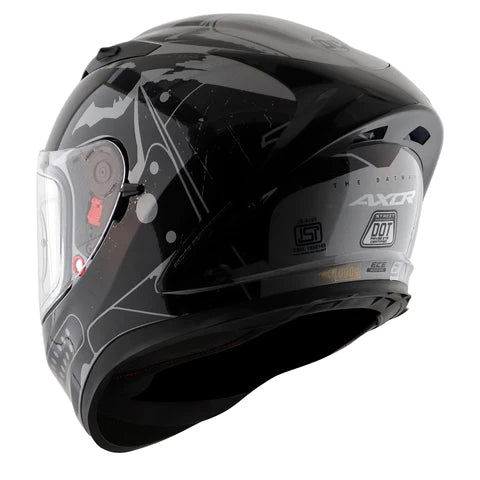 AXOR STREET DC BATMAN HELMET ANTHRACITE BLACK