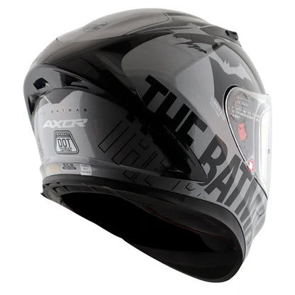 AXOR STREET DC BATMAN HELMET ANTHRACITE BLACK