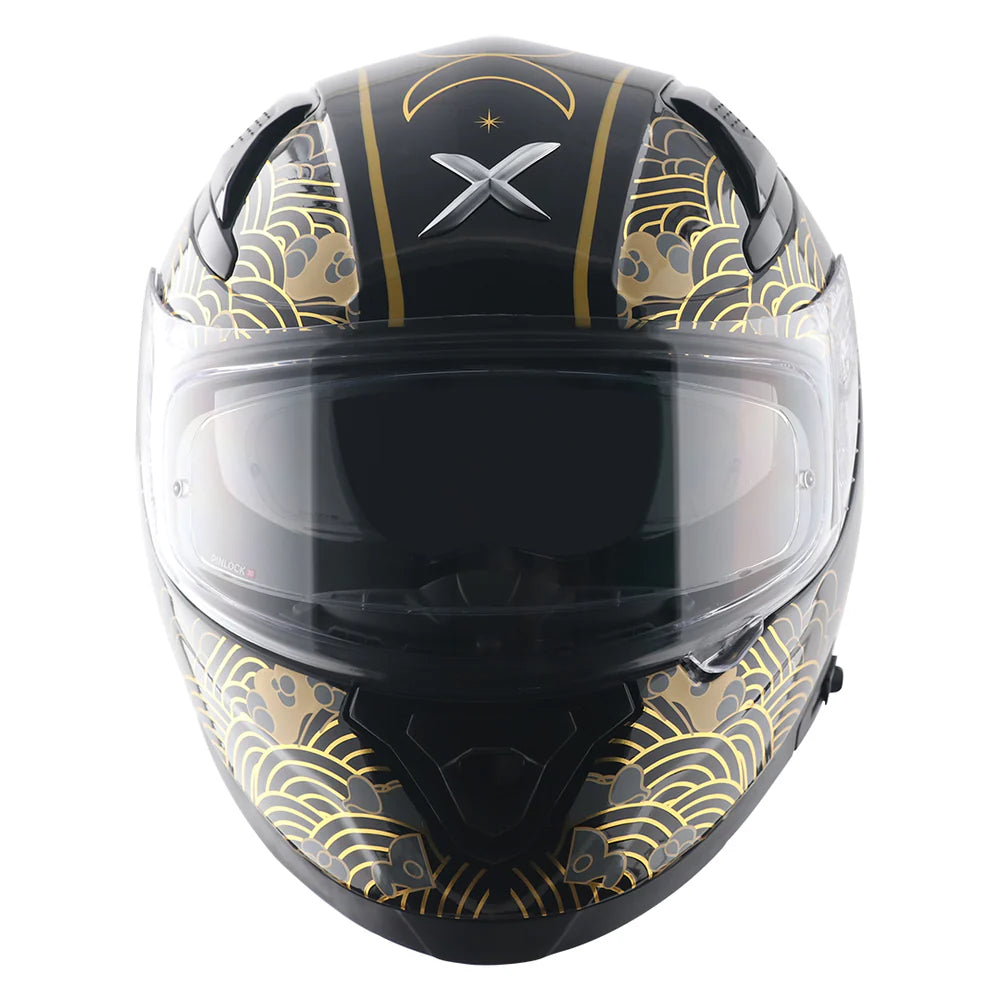 AXOR APEX INFINITY HELMET BLACK GOLD