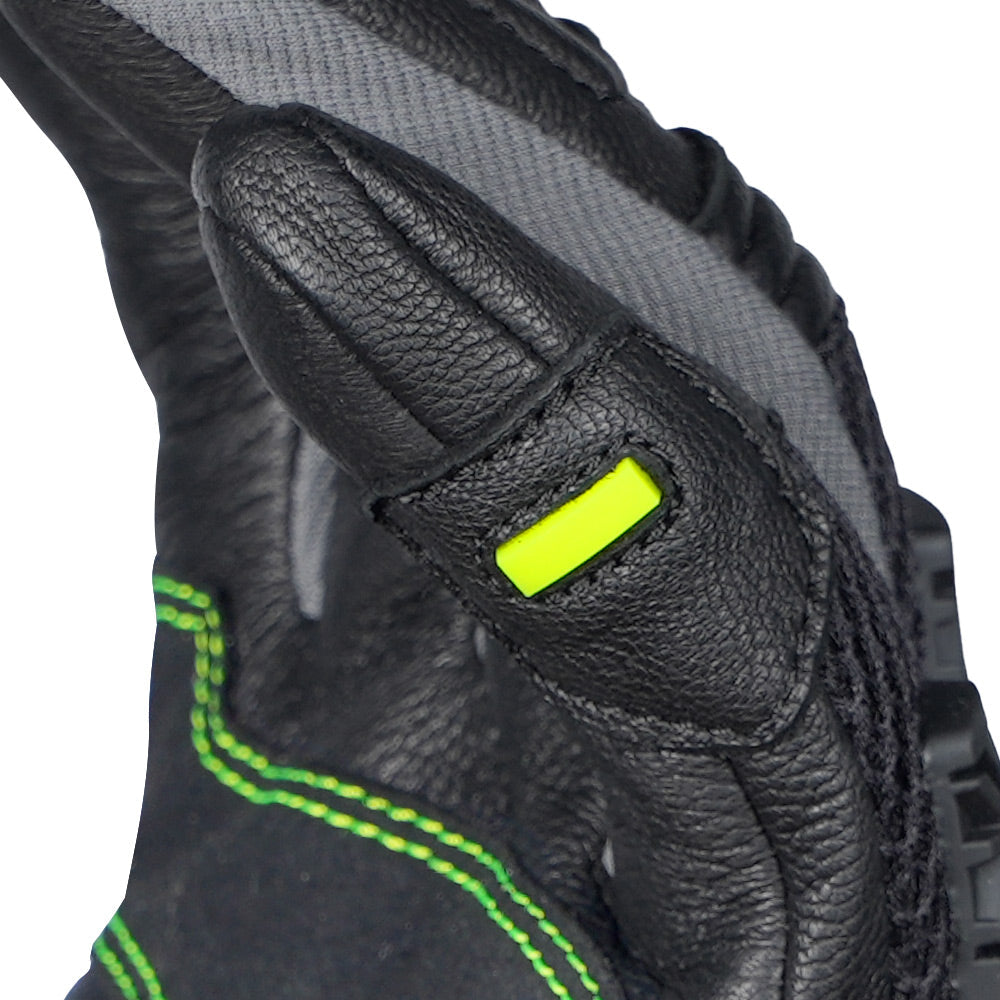 KORDA ADVENTURE GLOVES WITH D3O BLACK-GREY