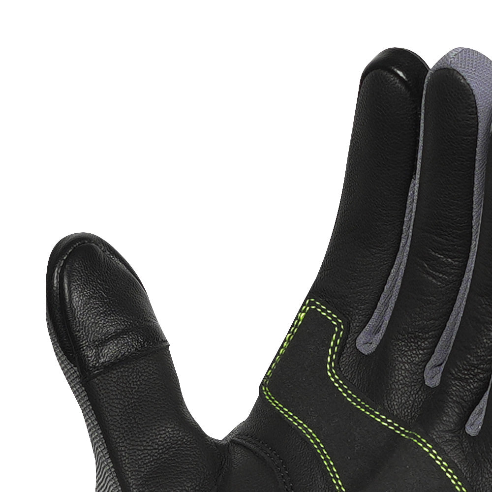 KORDA ADVENTURE GLOVES WITH D3O BLACK-GREY