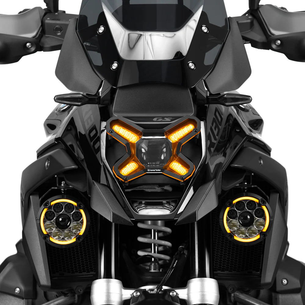 LONE RIDER - HEADLIGHT GUARD KIT FOR BMW R1300GS / R1300GS ADVENTURE