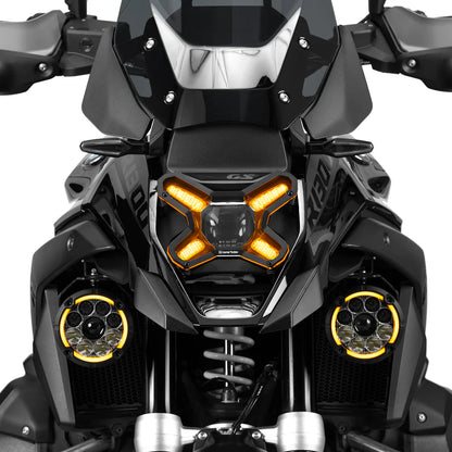 LONE RIDER - HEADLIGHT GUARD KIT FOR BMW R1300GS / R1300GS ADVENTURE