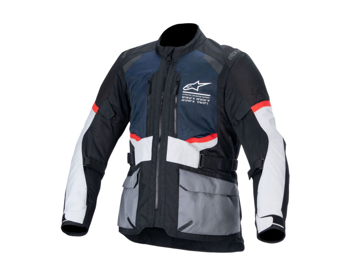 ALPINESTARS ANDES AIR DRYSTAR® JACKET-DEEP BLUE/BLACK/ICE GREY