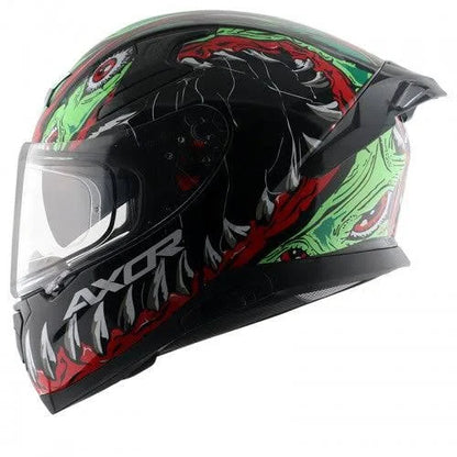 AXOR APEX BEAST HELMET BLACK GREEN