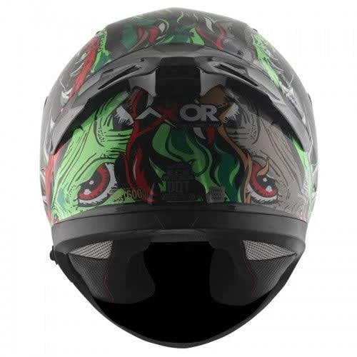 AXOR APEX BEAST HELMET BLACK GREEN